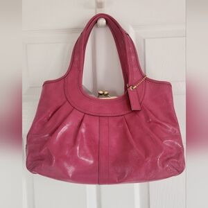 Pink Coach Purse